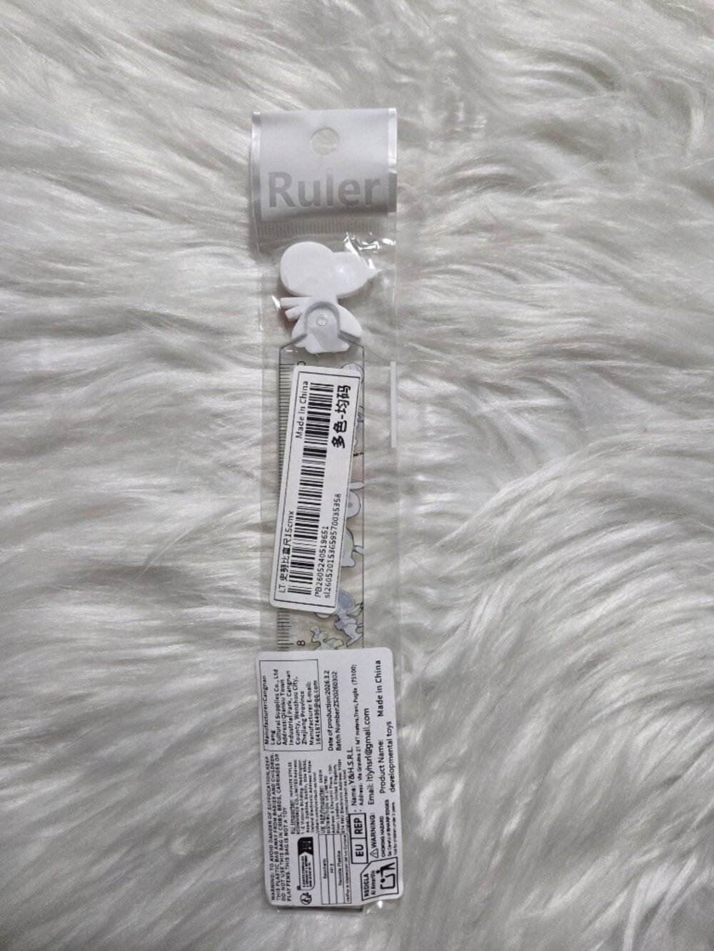 Peanuts Snoopy Small Ruler - Picture 2 of 3